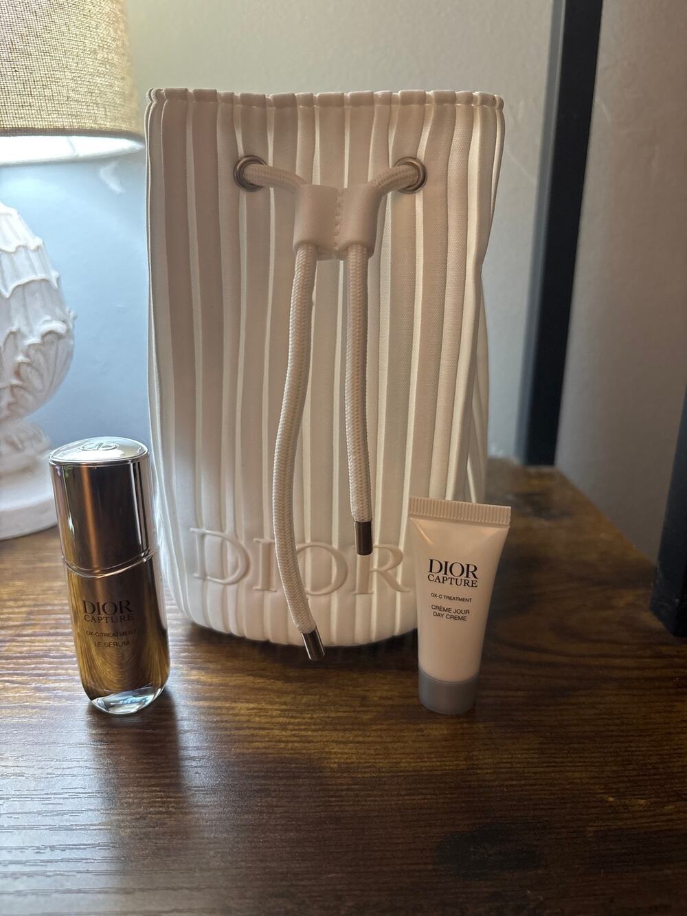 Dior Capture Totale Skincare Ritual Gift Pouch Set Travel Size